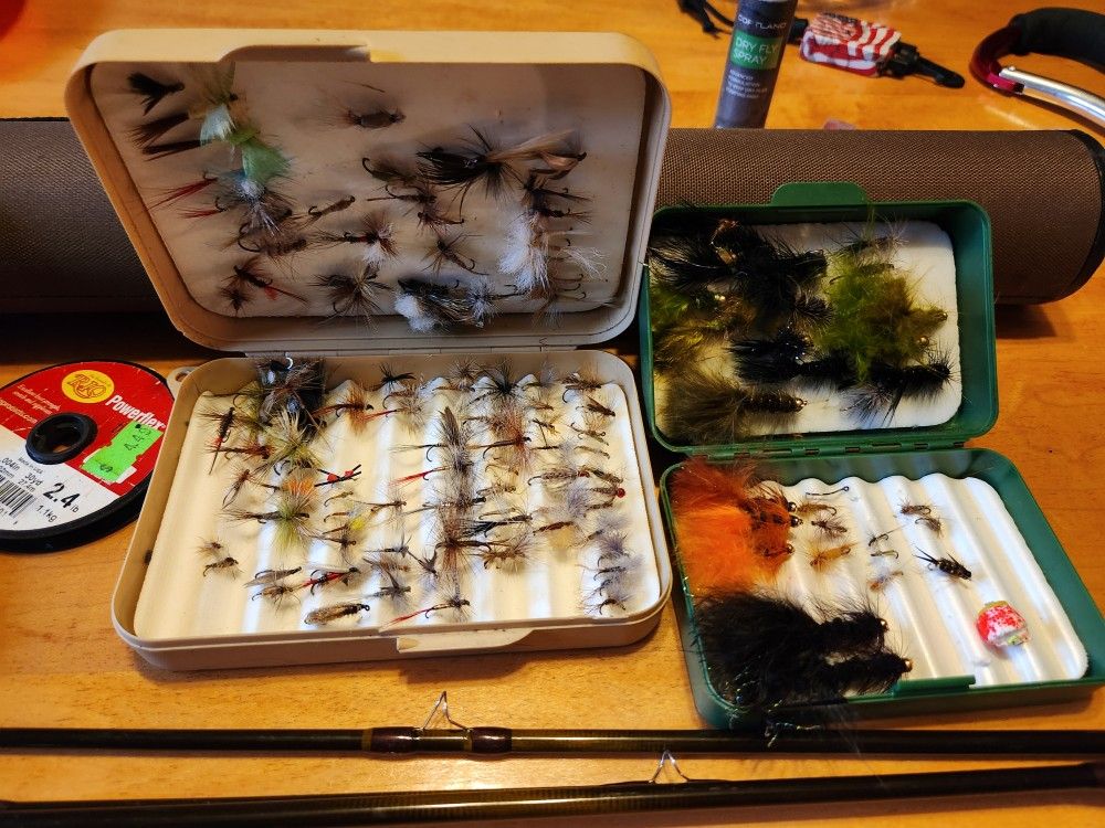 FLY FISHING SET UP