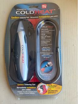 Cold Heat Battery Operated Cordless Soldering Tool w/ Carrying Case