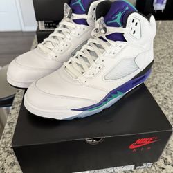 Jordan 5 Grapes Size 11