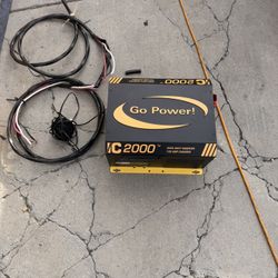 Ic 2000 Go power Charger Inverter 