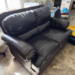 Leather Couch Set