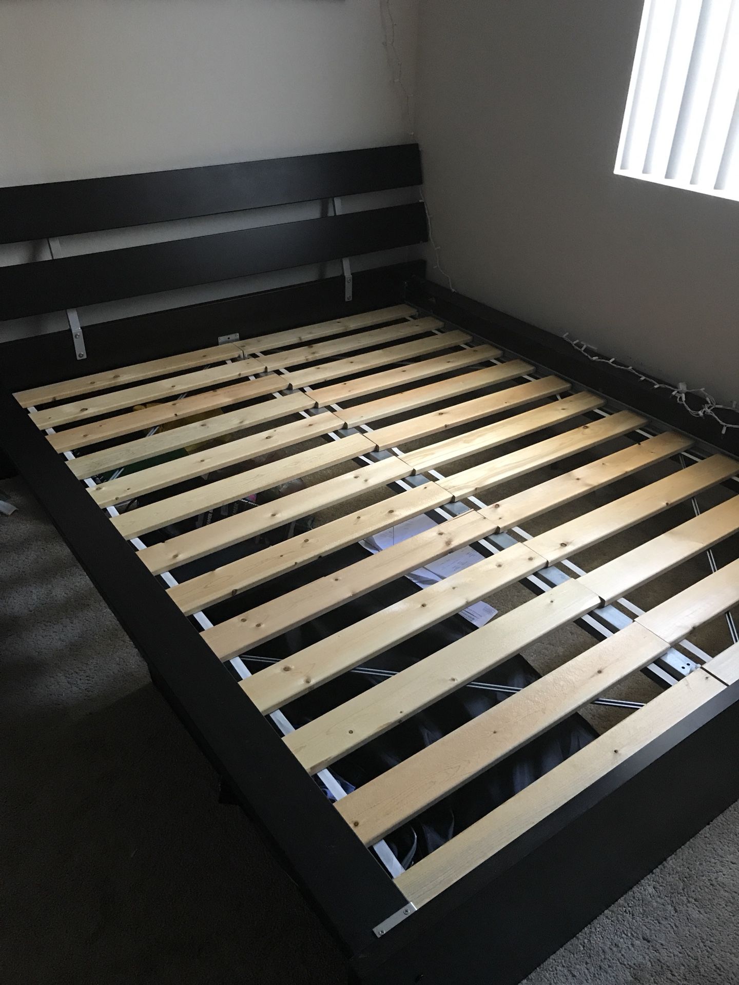 Hopen sale ikea bed
