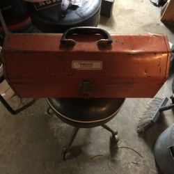 Proto Tool Box With 99% Proto Sockets And Wrenches A Few Plomb Tools.