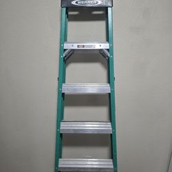 Werner 6ft fiber glass ladder