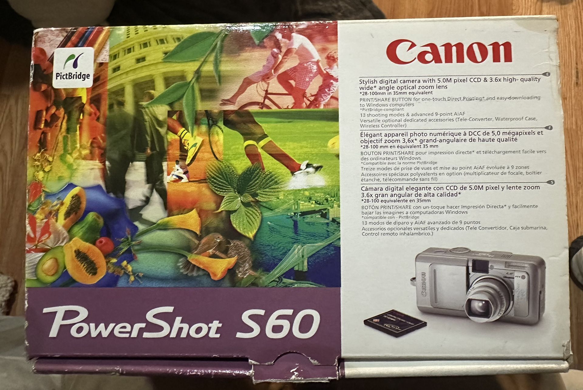 Canon Power Shot S60 Digital Camera