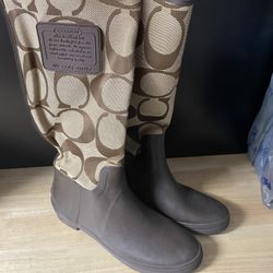 Coach Rain Boots