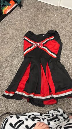 Cheerleader costume with Pom poms!