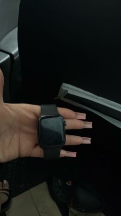 Apple Watch with Black Sport Band