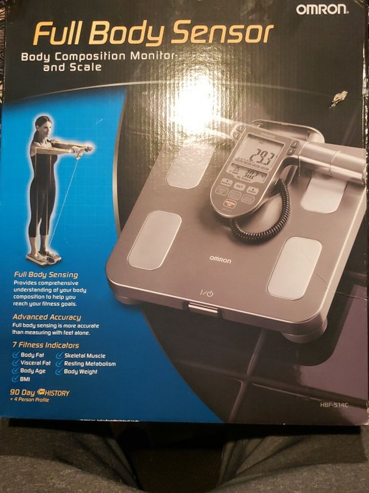 Full Body Sensor/ Body Composition Monitor and Scale