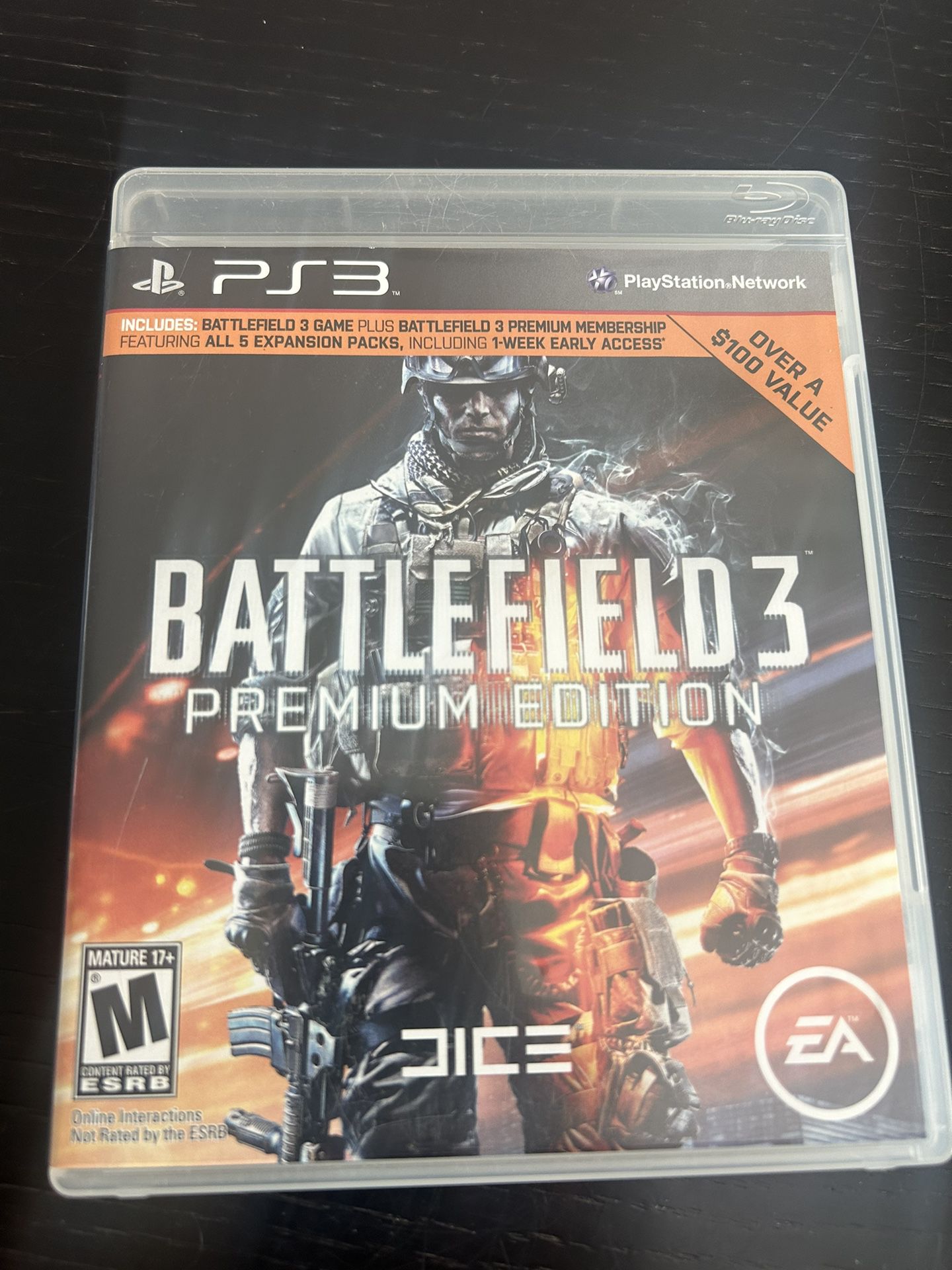 Battlefield 3 Premium Edition PlayStation 3 PS3 Complete