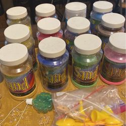 Decorating Sand Bottles Kit. 