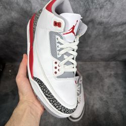 Jordan 3 Fire Red Size 10.5