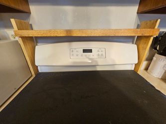 Over the oven shelf