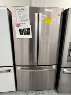GE Profile 23 cu.ft counter depth refrigerator with internal water and ice