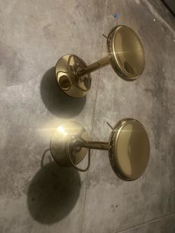 Gold bar stools