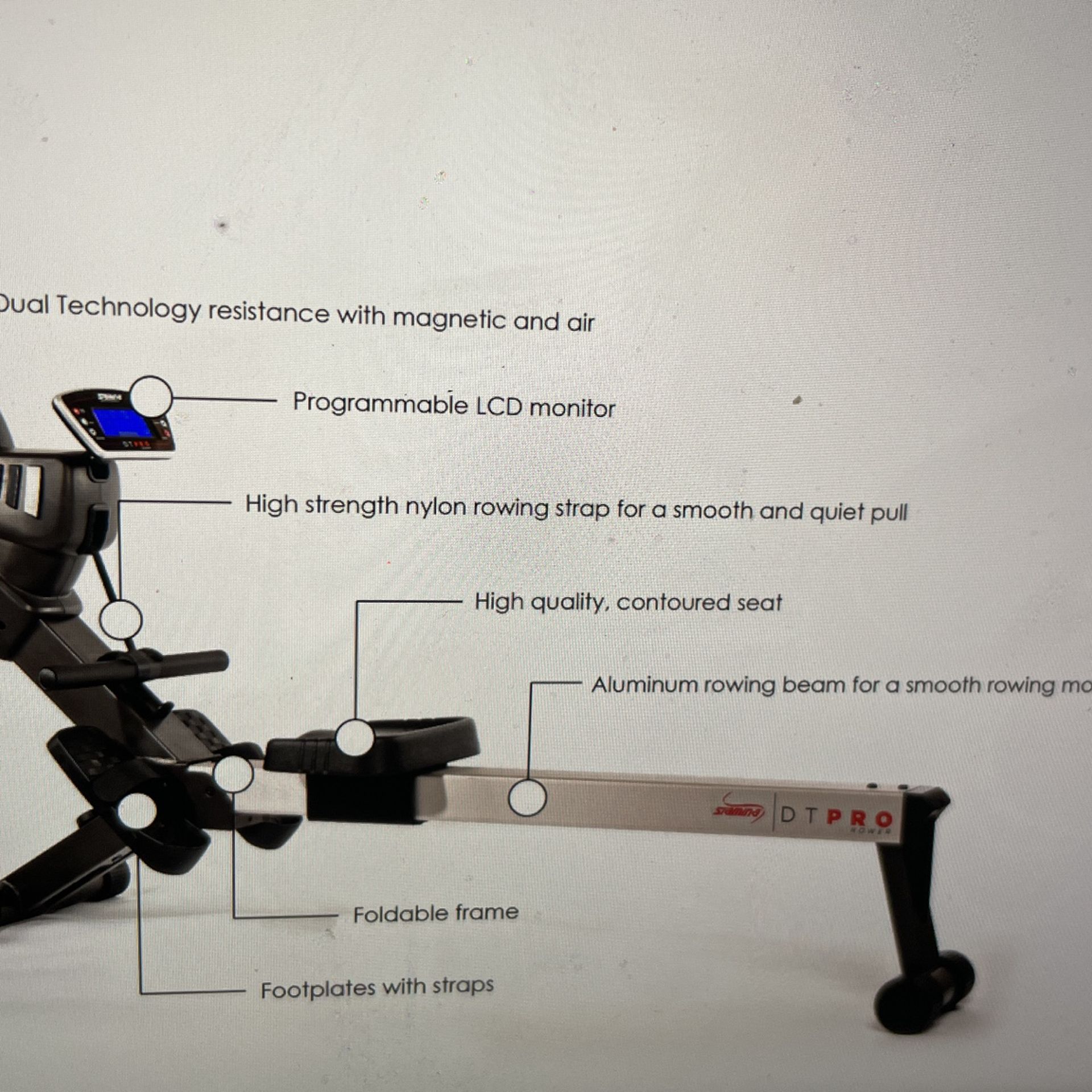 StamiNa DT Pro Rower 35-1485