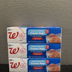 Quart Size Freeze Bags