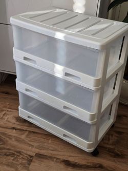Storage Organizer drawers Cart on wheels