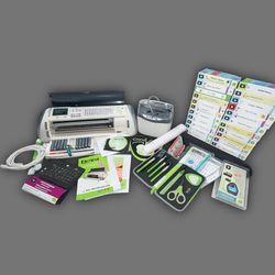 Cricut Expression 2 Bundle + 20+ Cartridges + Tools – Works Great
