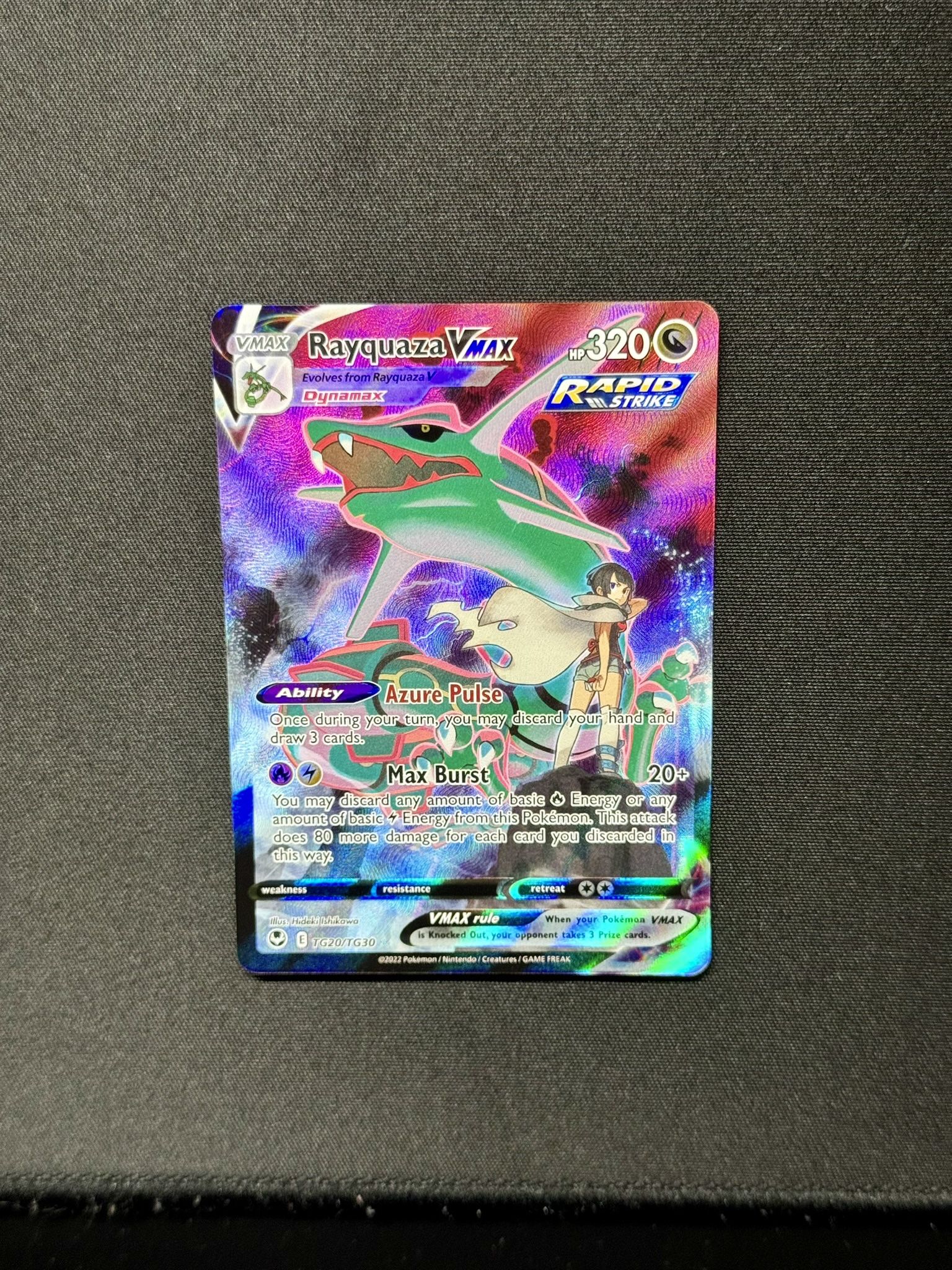Pokemon Rayquaza Vmax Silver Tempest