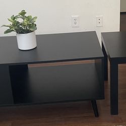 Modern Black Coffee Table