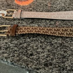 Michael Kors Belts changing the price to $20 apiece