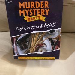 New murder mystery board game party game