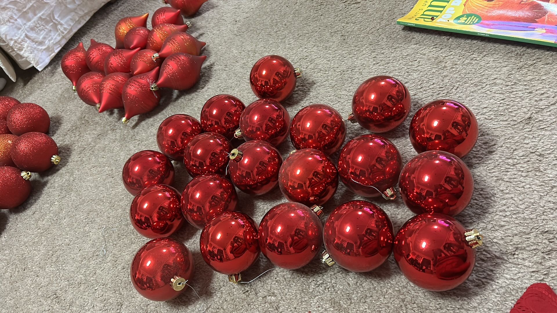 Christmas Red Balls All For $100