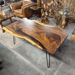  Monkey Pod Coffee Desk Table