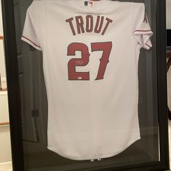 Autographed Mike Trout Jersey - Authenticated
