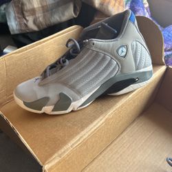 Jordan 14s Wolf Grey Size 13