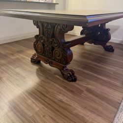 Beautiful Dining Table With 8 Chairs