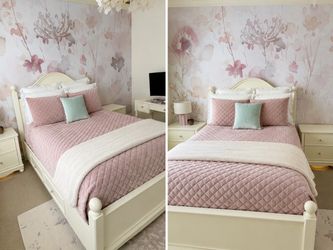Living spaces Madison collection teen bedroom set