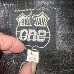 Leather Motorcycle CHAPS 40X30 $50