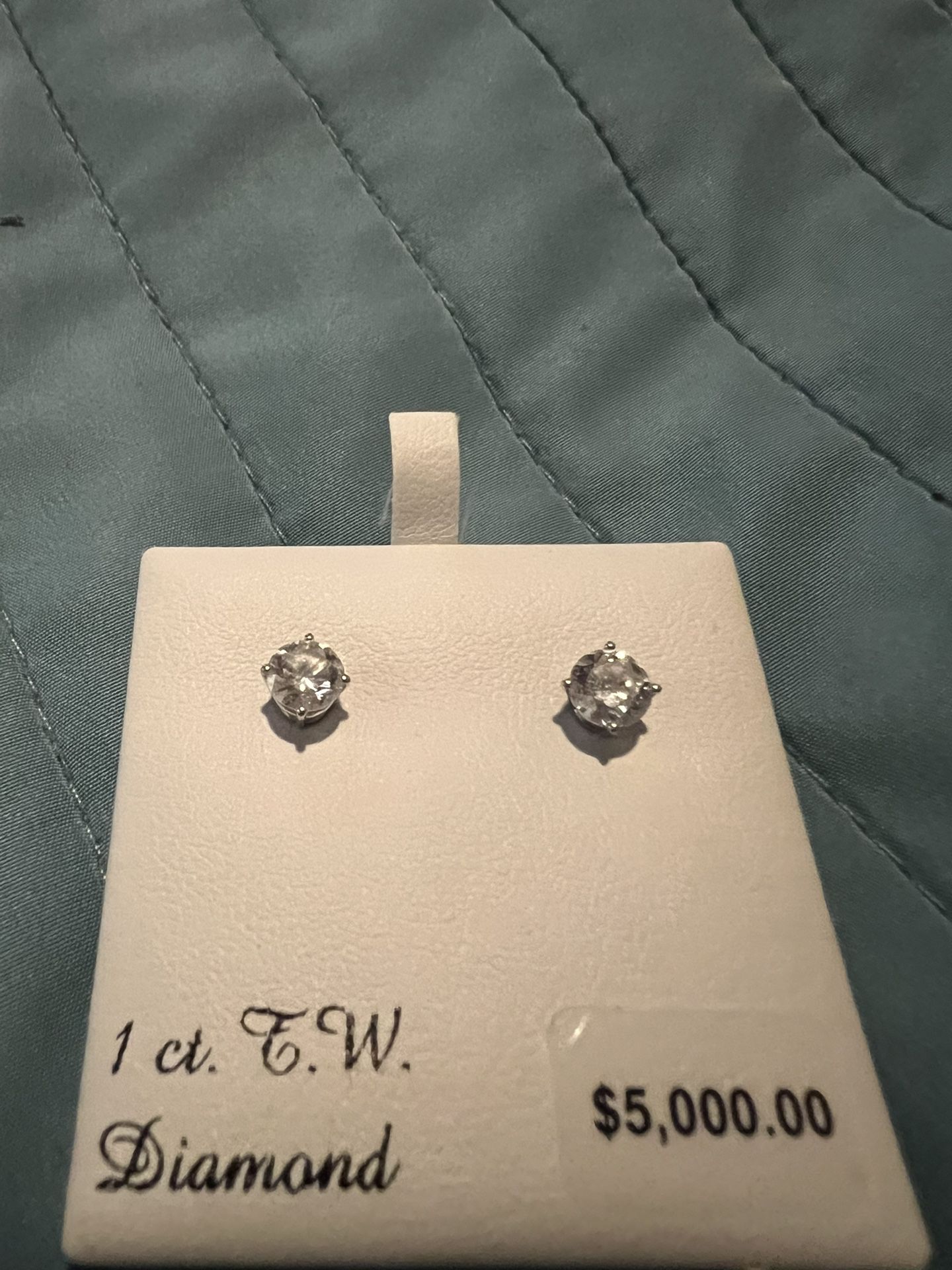 Genuine Diamond Earrings Purchase From Kohl’s 