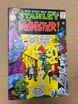 DC Comics Fox and the Crow Stanley and His Monster Comic 1968 #109