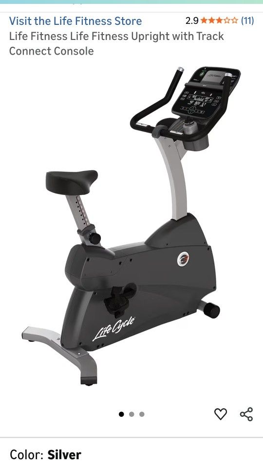 NEW Life Fitness Upright Bike