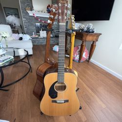 Fender LEFT handed Acoustic Guitar Classic Design CD-60S Dread Natural