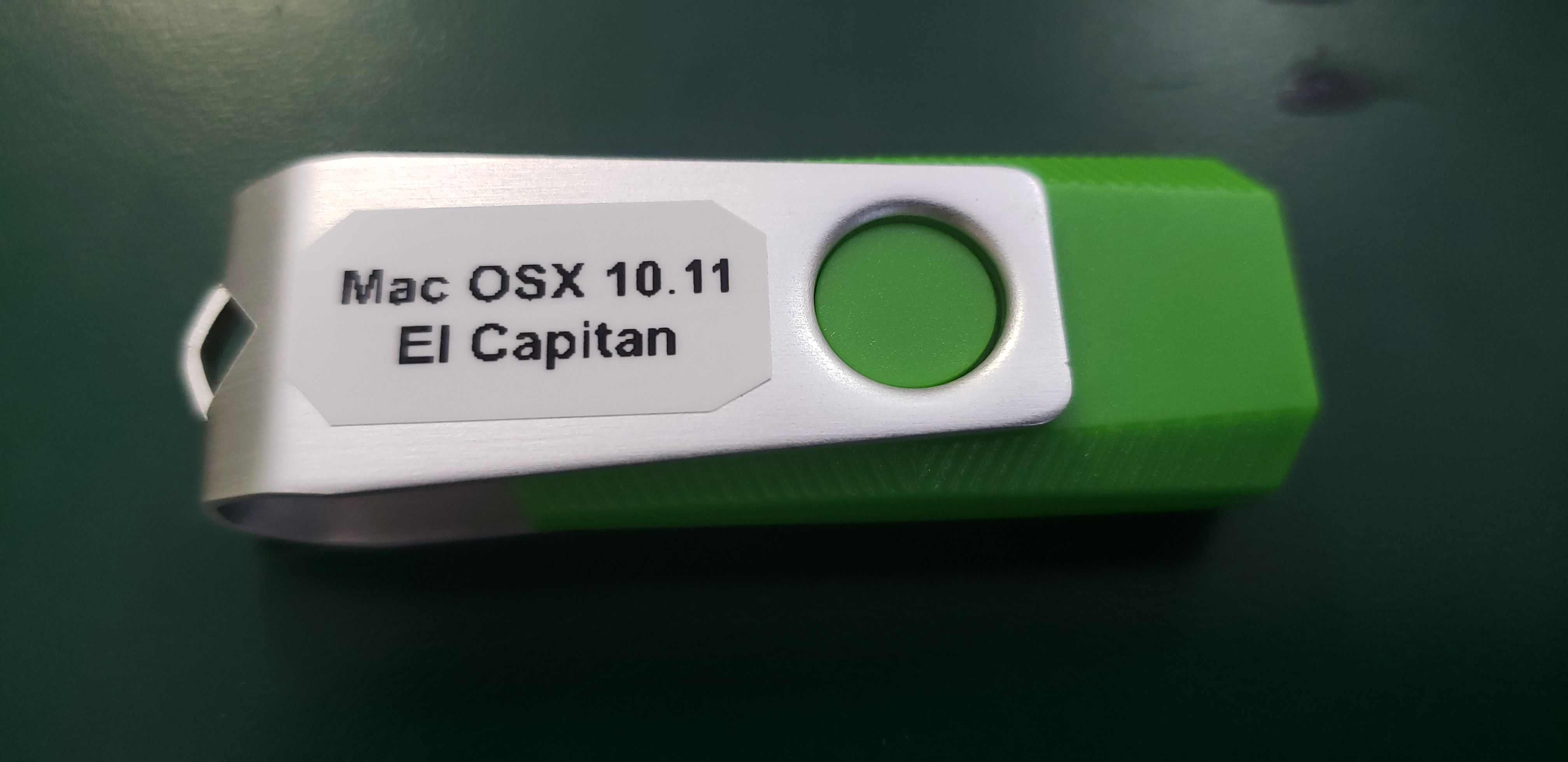 MAC OSX 10.11 EL CAPITAN INSTALLATION USB DISK