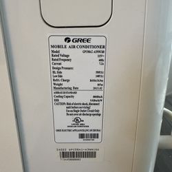 Gree Portable Air Conditioner – 8000 BTU (Model 