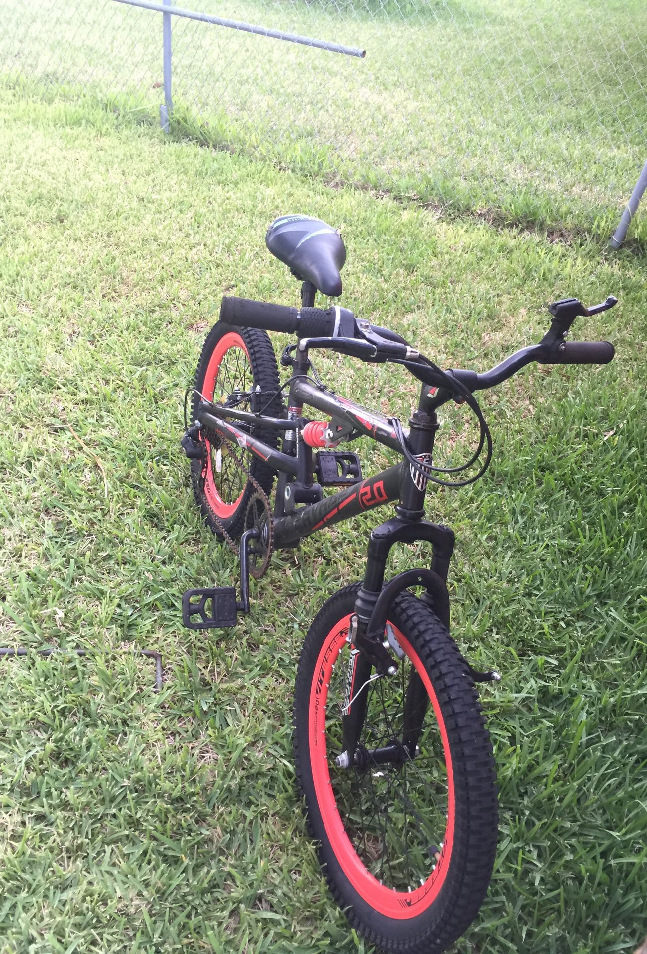 Kids bike. 20 inches. Front tire flat $20.00