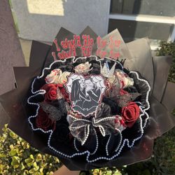 Spooky Bouquet Ramo Buchon Flowers Halloween