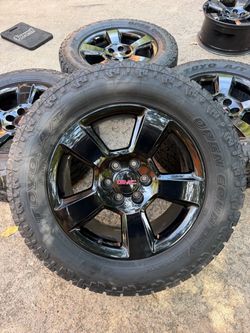 Rines 20” oem negros gloss 6 lug Chevy GMC Cadillac $1100