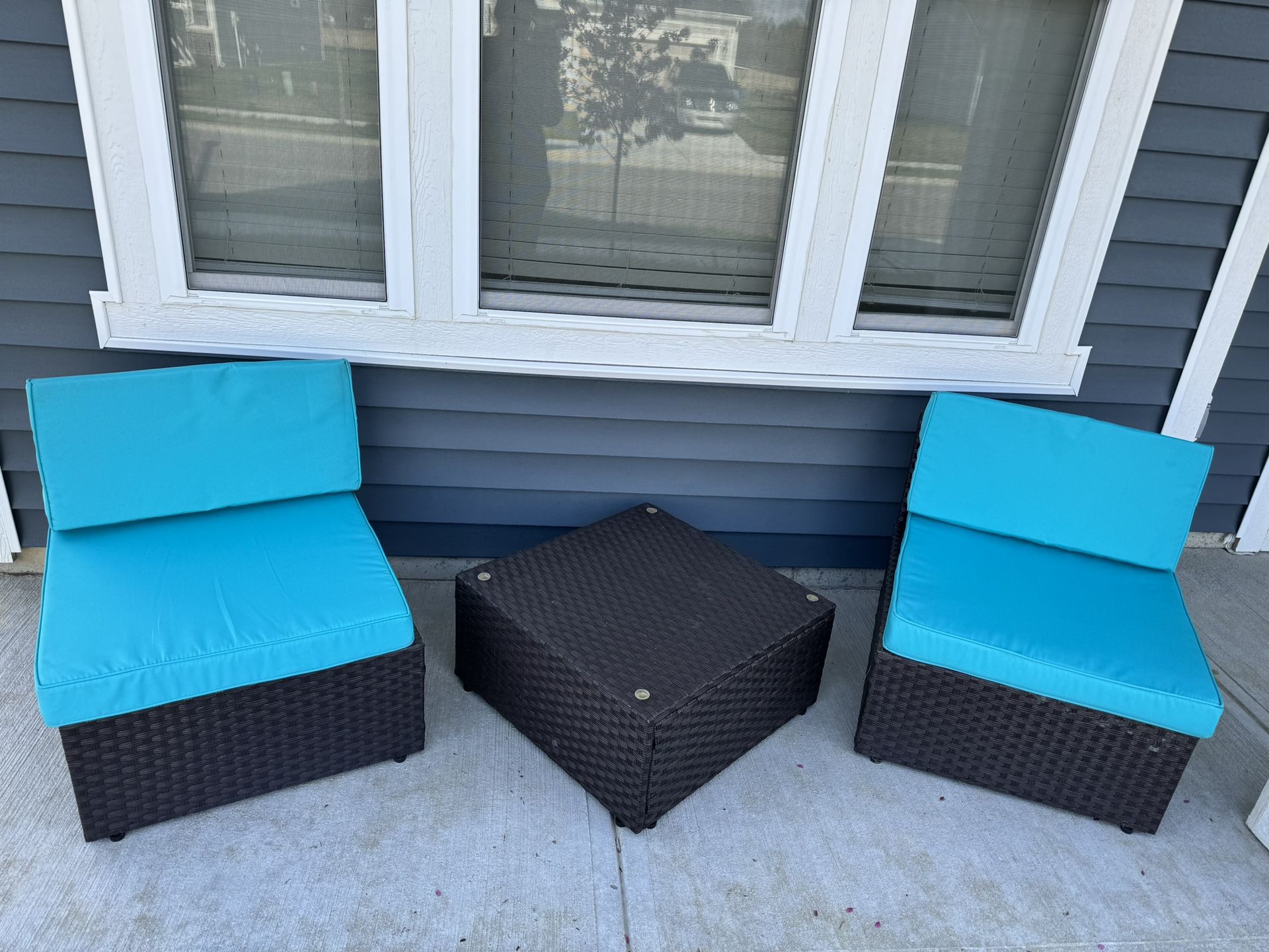 3 Piece Patio Furniture 