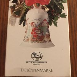 Hutschenreuther ANNUAL Porcelain Bell 1994 Christmas Ornament Ole Winther