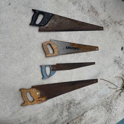 🪚 Hand Saw Bundle – 4 Saws – $30