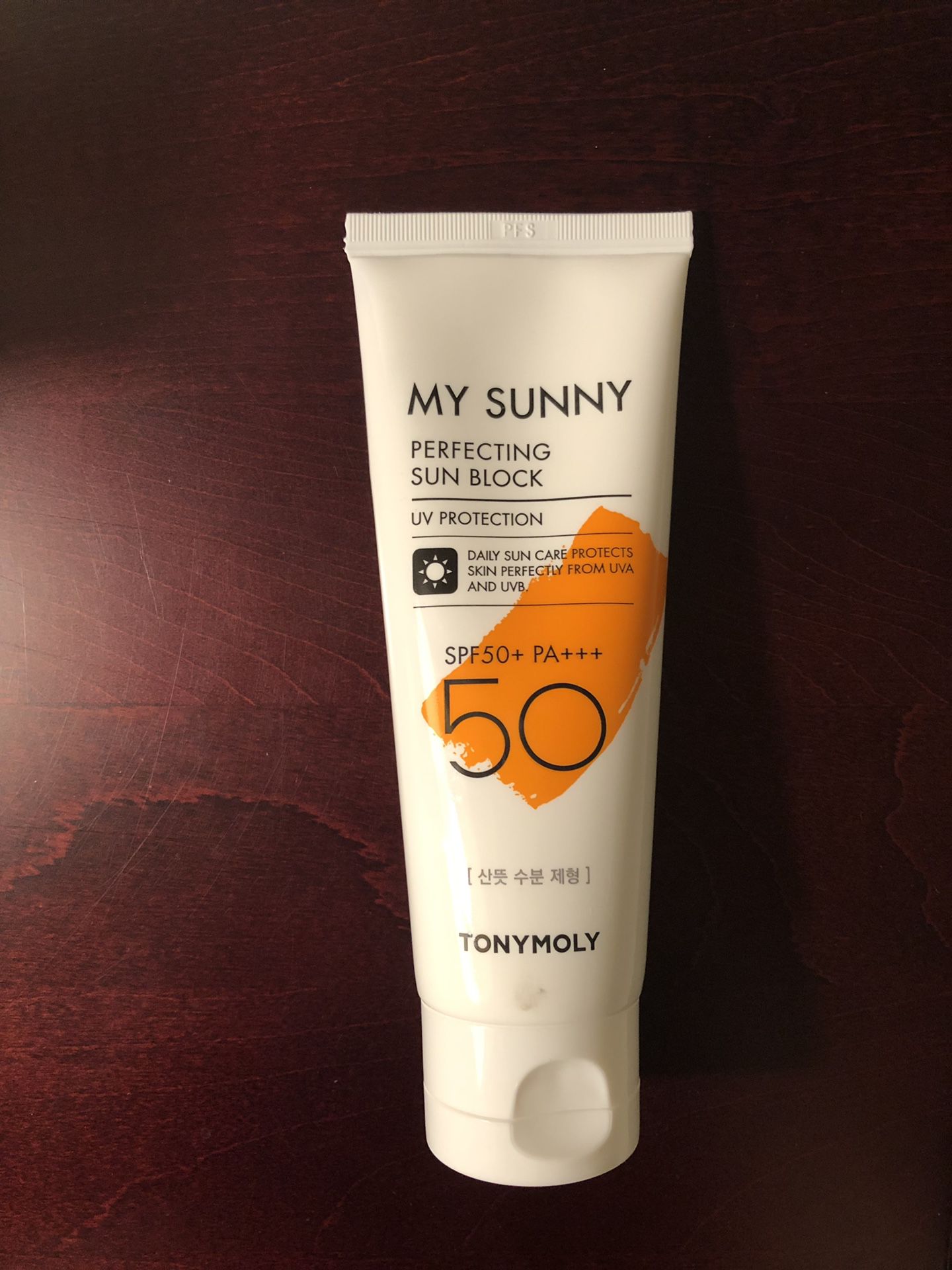K-beauty TonyMoly My Sunny Perfecting Sunblock SPF50+ PA+++