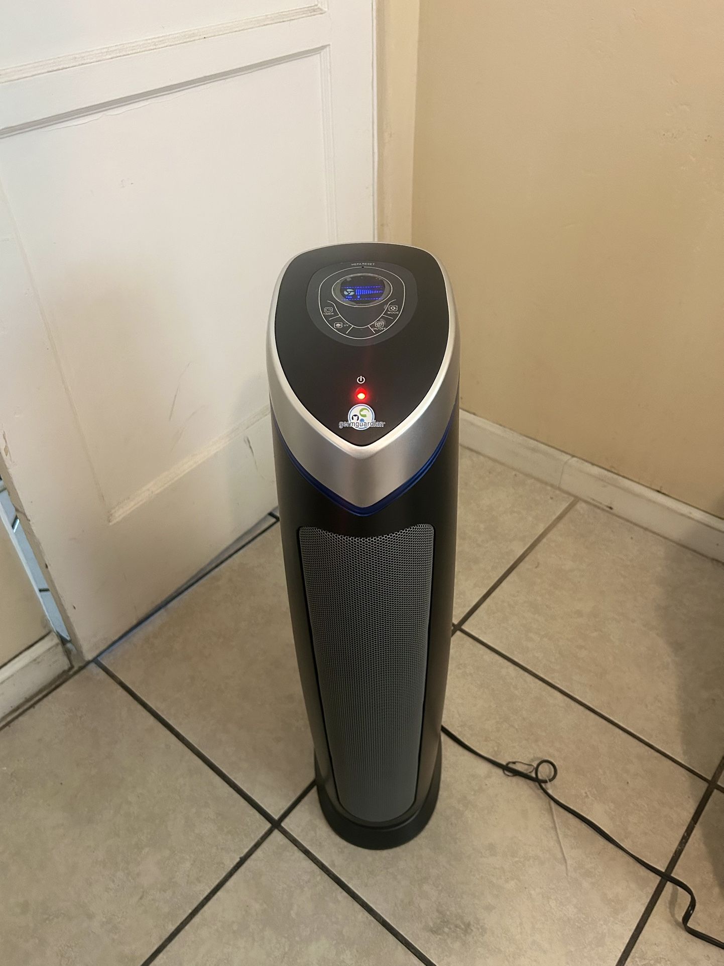GermGuardian Air Purifier Tower – Eliminates Allergens & Odors