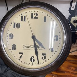 Postal Telegraph Clock