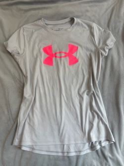 Youth girls large under armour shirt